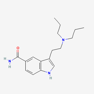 molecular formula C21H29N3O5 B1196272 Dipropyl-5-CT CAS No. 74885-25-9