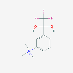m-(n,n,n-Trimethylammonio)-2,2,2-trifluoro-1,1-dihydroxyethylbenzene