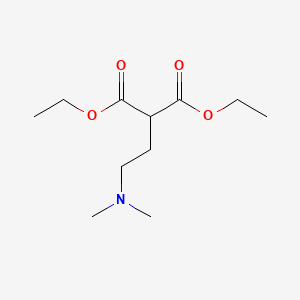 molecular formula C11H21NO4 B11962767 Diethyl[2-(dimethylamino)ethyl]propanedioate CAS No. 5429-29-8