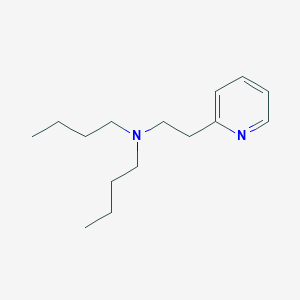 molecular formula C15H26N2 B11962775 n-Butyl-n-[2-(pyridin-2-yl)ethyl]butan-1-amine CAS No. 6312-32-9