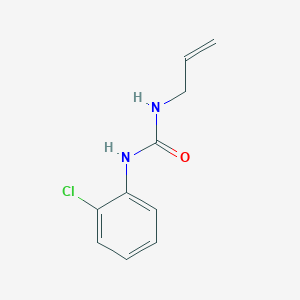molecular formula C10H11ClN2O B11962783 Urea, N-(2-chlorophenyl)-N'-2-propenyl- CAS No. 89607-22-7
