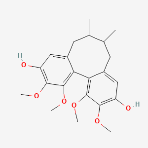 1,2,11,12-Tetramethoxy-6,7-dimethyl-5,6,7,8-tetrahydrodibenzo[a,c][8]annulene-3,10-diol