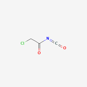 molecular formula C3H2ClNO2 B1196285 Chloroacetyl isocyanate CAS No. 4461-30-7