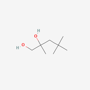 molecular formula C8H18O2 B11962906 2,4,4-Trimethylpentane-1,2-diol CAS No. 64484-85-1
