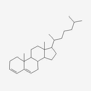 molecular formula C27H44 B11962916 delta(Sup3,5)-Cholestadiene 