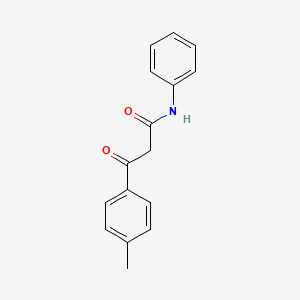 molecular formula C16H15NO2 B11962966 2-(P-Toluoyl)acetanilide CAS No. 3422-75-1
