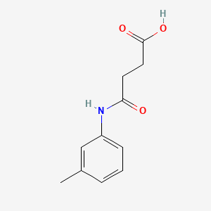 4-[(3-Methylphenyl)amino]-4-oxobutanoic acid