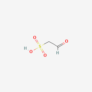 molecular formula C2H4O4S B1196311 Sulfoacetaldehyde CAS No. 32797-12-9