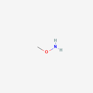molecular formula CH5NO B1196313 O-Methylhydroxylamine CAS No. 67-62-9