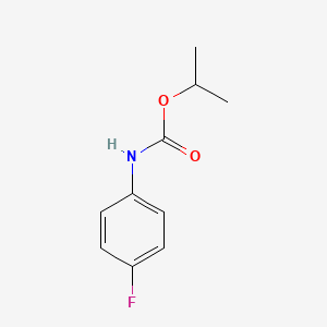 molecular formula C10H12FNO2 B11963133 Isopropyl (4-fluorophenyl)carbamate CAS No. 457-79-4