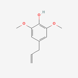 molecular formula C11H14O3 B1196327 4-Allyl-2,6-dimethoxyphenol CAS No. 6627-88-9