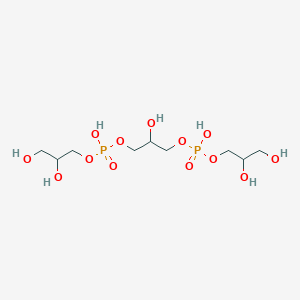 molecular formula C9H22O13P2 B1196332 Bis(glycerophospho)glycerol 