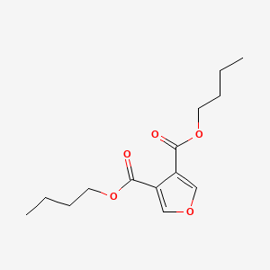 molecular formula C14H20O5 B11963364 Dibutyl 3,4-furandicarboxylate CAS No. 107821-61-4