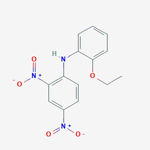 molecular formula C14H13N3O5 B11963394 N-(2-Ethoxyphenyl)-2,4-dinitroaniline 