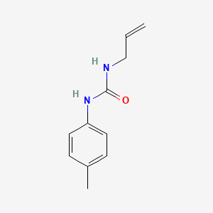 molecular formula C11H14N2O B11963490 1-Allyl-3-(P-tolyl)urea 