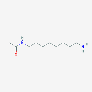 molecular formula C10H22N2O B11963492 N-(8-aminooctyl)acetamide CAS No. 113850-87-6