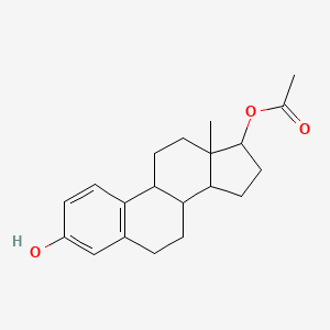 molecular formula C20H26O3 B1196355 beta-Estradiol 17-acetate 