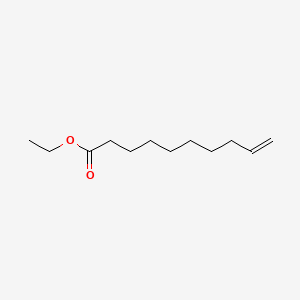 molecular formula C12H22O2 B1196359 Ethyl 9-decenoate CAS No. 67233-91-4