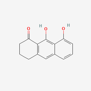 3,4-Dihydro-8,9-dihydroxy-1(2H)-anthracenone