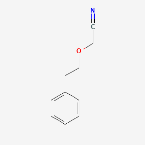 molecular formula C10H11NO B11963722 (2-Phenylethoxy)acetonitrile CAS No. 68060-31-1