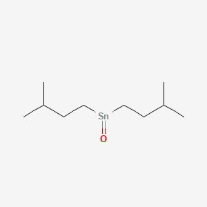 molecular formula C10H22OSn B11963732 Stannane, diisopentyloxo- CAS No. 63979-62-4