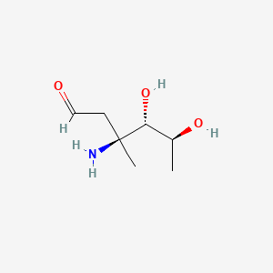 molecular formula C7H15NO3 B1196374 Vancosamine CAS No. 36480-36-1