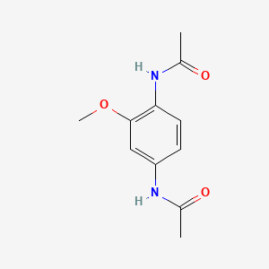 molecular formula C11H14N2O3 B11963740 2,5-Diacetylaminoanisole CAS No. 51837-64-0