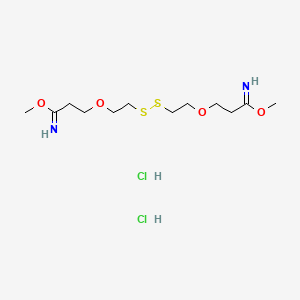 Dimethyl-3,3'-(dithiahexamethylenedioxy)dipropionimidate