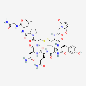 molecular formula C49H69N13O15S2 B1196378 Oxmgc CAS No. 57078-96-3