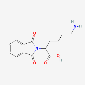 6-Amino-2-(1,3-dioxo-1,3-dihydro-2h-isoindol-2-yl)hexanoic acid