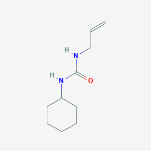 molecular formula C10H18N2O B11963839 N-allyl-N'-cyclohexylurea 