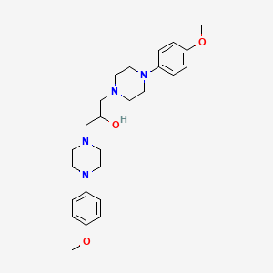 1,3-Bis(4-(p-methoxyphenyl)piperazinyl)-2-propanol