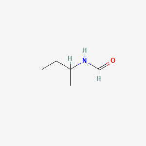molecular formula C5H11NO B11963917 Formamide, N-(1-methylpropyl)- CAS No. 53798-89-3