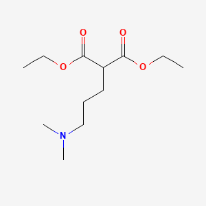 molecular formula C12H23NO4 B11963961 Diethyl (3-dimethylaminopropyl)-malonate CAS No. 43009-95-6
