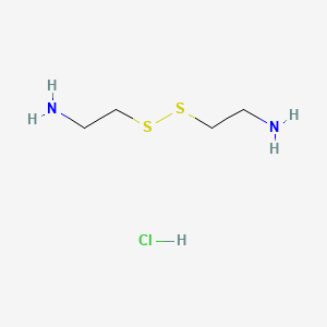 molecular formula C4H13ClN2S2 B1196402 Cystamine hydrochloride CAS No. 17173-68-1