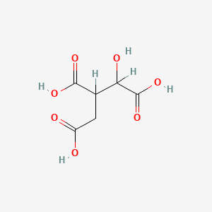 molecular formula C6H8O7 B1196412 Isocitric Acid CAS No. 320-77-4