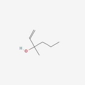 molecular formula C7H14O B11964129 3-Methyl-1-hexen-3-ol CAS No. 55145-28-3