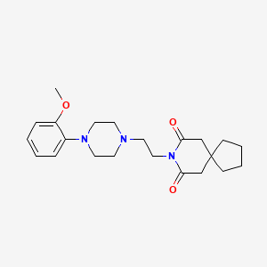 8-(2-[4-(2-Methoxyphenyl)-1-piperazinyl]ethyl)-8-azaspiro[4.5]decane-7,9-dione