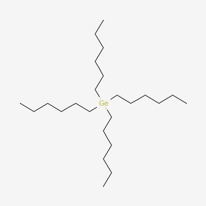 molecular formula C24H52Ge B11964150 Tetrahexylgermane CAS No. 4828-44-8