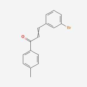 molecular formula C16H13BrO B11964178 3-Bromo-4'-methylchalcone CAS No. 196081-97-7
