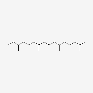 molecular formula C20H42 B1196419 Phytane CAS No. 638-36-8