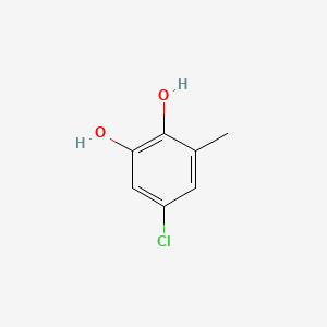 molecular formula C7H7ClO2 B1196421 5-Chloro-3-methylcatechol CAS No. 31934-88-0
