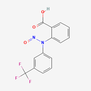 1-(m-Trifluoromethylphenyl)-N-nitrosoanthranilic acid