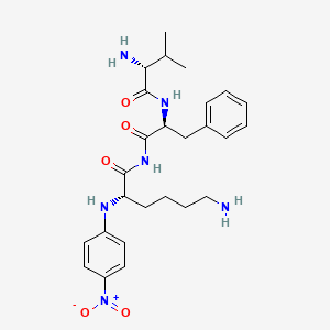 Valyl-phenylalanyl-lysine-4-nitroanilide