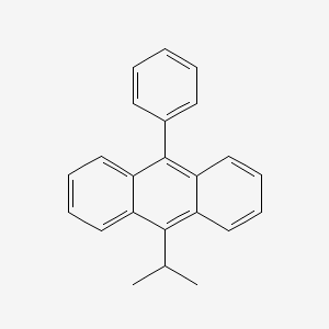 molecular formula C23H20 B11964416 9-Isopropyl-10-phenylanthracene CAS No. 76843-18-0