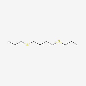 molecular formula C10H22S2 B11964492 1,4-Bis(propylthio)butane CAS No. 56348-39-1