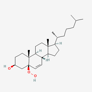 molecular formula C27H46O3 B1196452 Cholesterol hydroperoxide CAS No. 55529-60-7