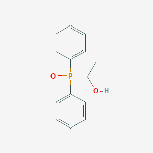 molecular formula C14H15O2P B11964618 alpha-(Diphenylphosphinyl)-ethanol 
