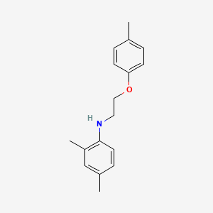molecular formula C17H21NO B11964630 N-(2-(P-Tolyloxy)-ethyl)-2,4-xylidine CAS No. 200806-89-9