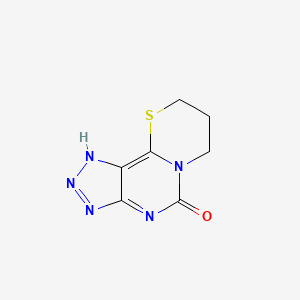 molecular formula C7H7N5OS B1196466 Trpyrth CAS No. 146404-37-7